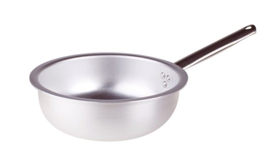 Pentole Agnelli Aluminium Professional Saute Pan 3 Mm. Thick, Diameter 28 Cm.