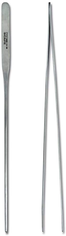 JBL ProScape Tool P 30 slim line, Slender, straight pincers for the decoration and insertion of plants, silver, slim line (30 cm) - Image 2