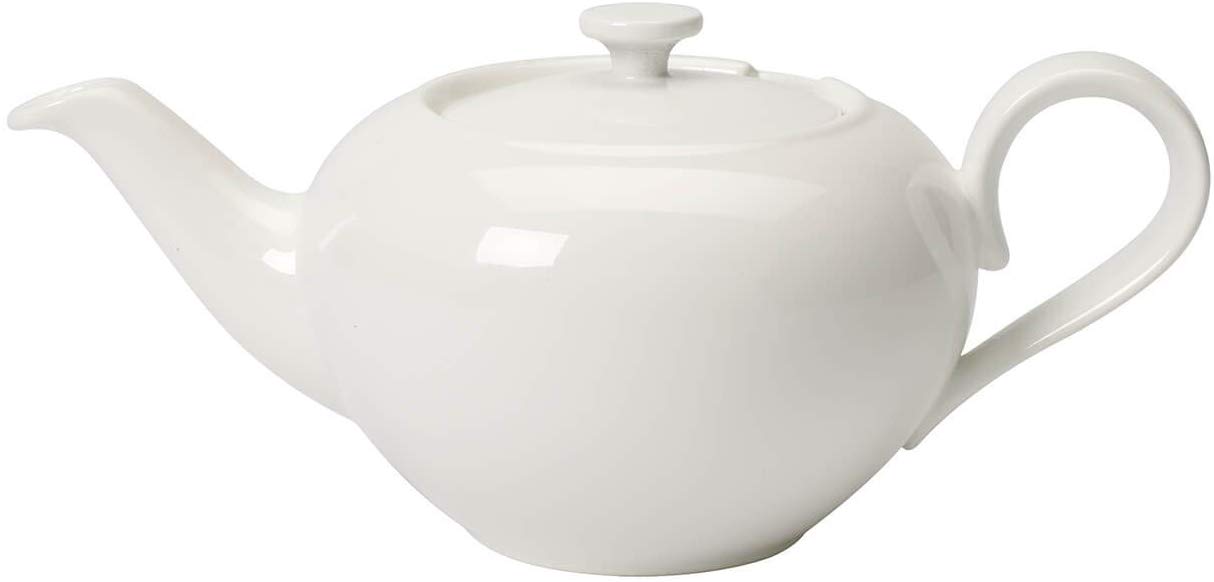Villeroy & Boch Royal Teapot for One 400 ml, Premium Porcelain, White, 7.5 (EU)