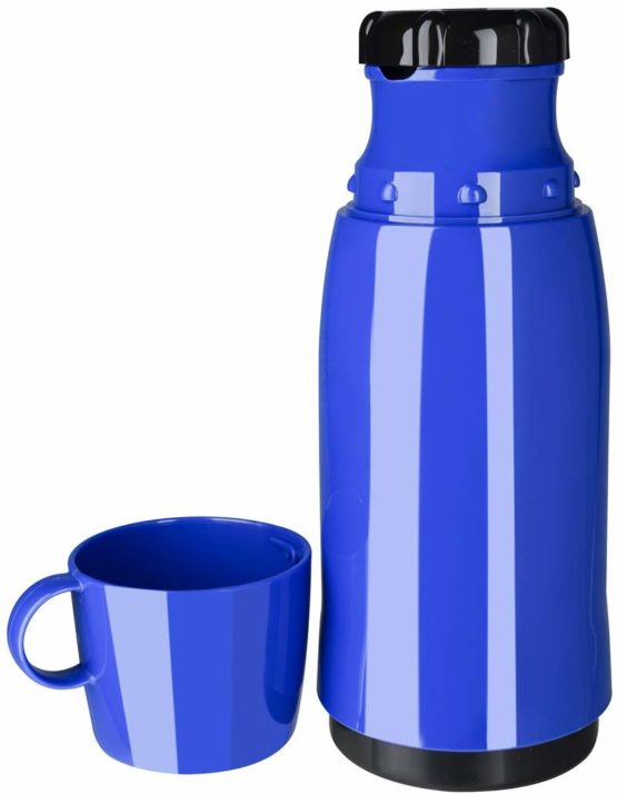 Emsa 502442 Rocket insulated flask, screw top, blue, 0.5 litres - Image 3