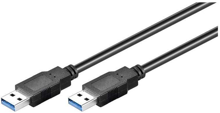 Goobay 93929 USB 3.0 Super Speed Cable, Black, 3m Length, 1x