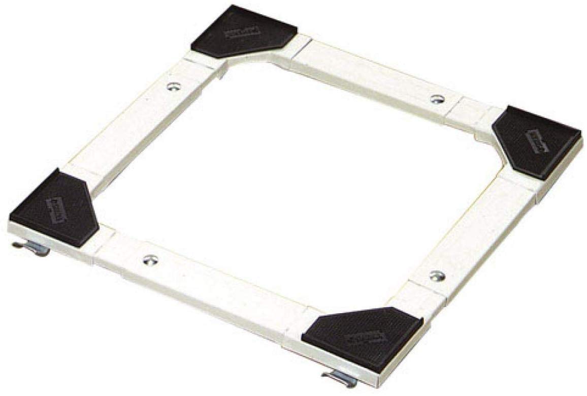 Riel Chyc - Refrigerator Support with Extendable Wheels, White