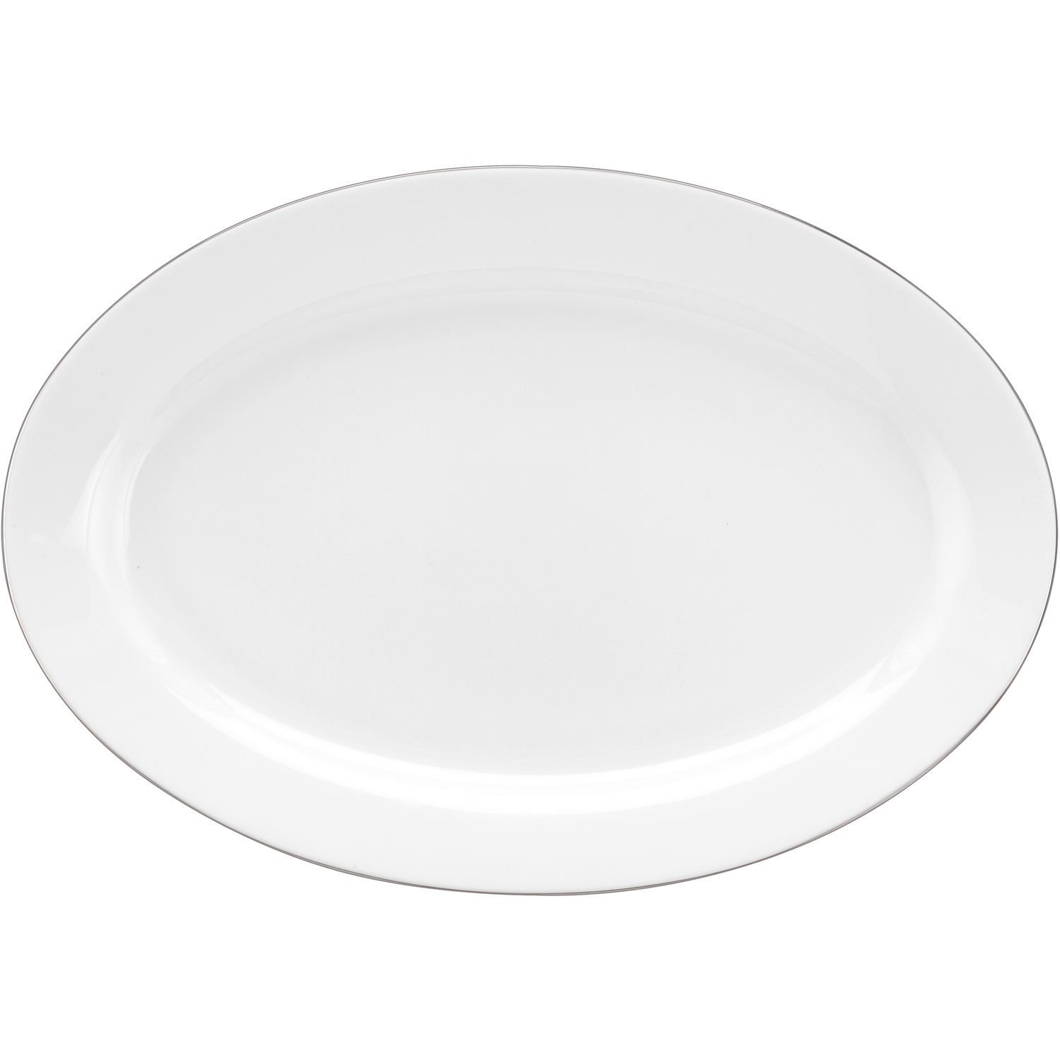 Portmeirion Royal Worcester 30 cm Oval Platter, White, 30 centimeters