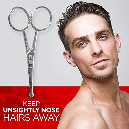 Titania Solingen Quality Nose Hair Scissors, Stainless Steel - Image 3