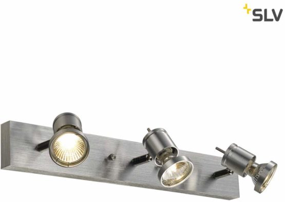 SLV ASTO 3 / Internal Illumination, Surface, Wall-Mounted Light, Ceiling Spotlight / GU10 75W Aluminium, 75 W - Image 2