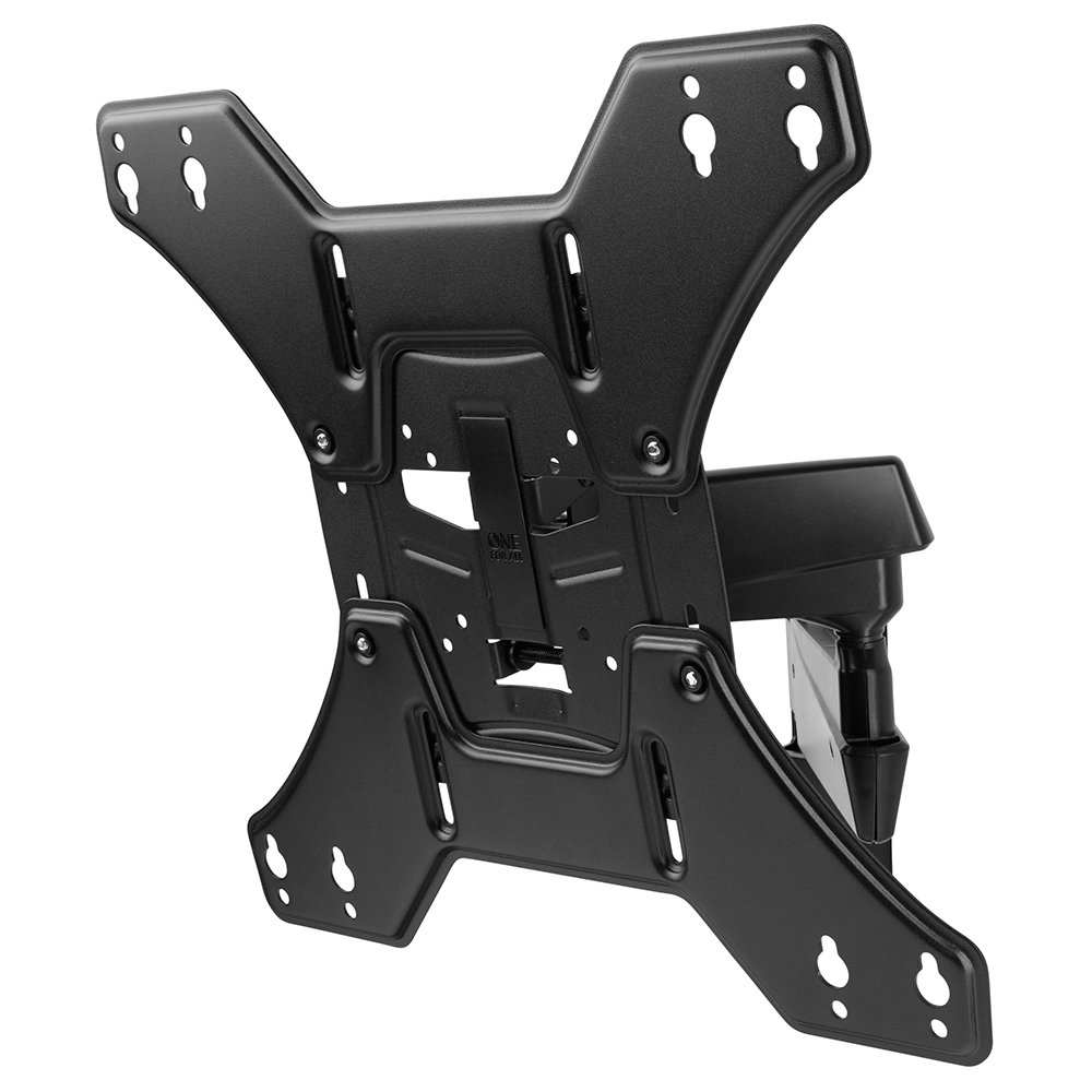 One For All Full Motion TV Bracket, Swivel (180°) Tilt (15°) Wall Mount, Screen size 13-65 Inch, For All types of TVs