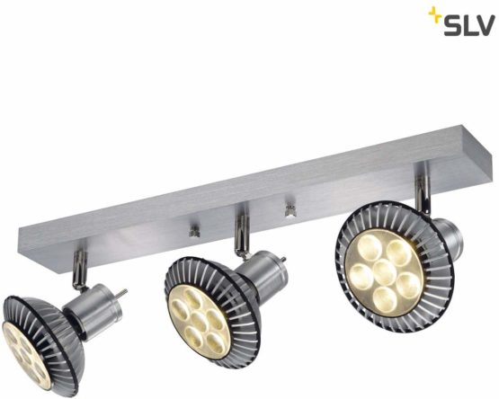 SLV ASTO 3 / Internal Illumination, Surface, Wall-Mounted Light, Ceiling Spotlight / GU10 75W Aluminium, 75 W - Image 3