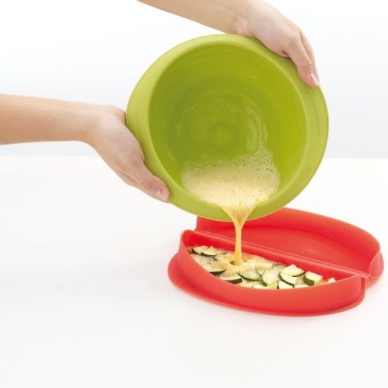 Lékué - Microwave Omelette Maker, 250 ml, Red - Image 4