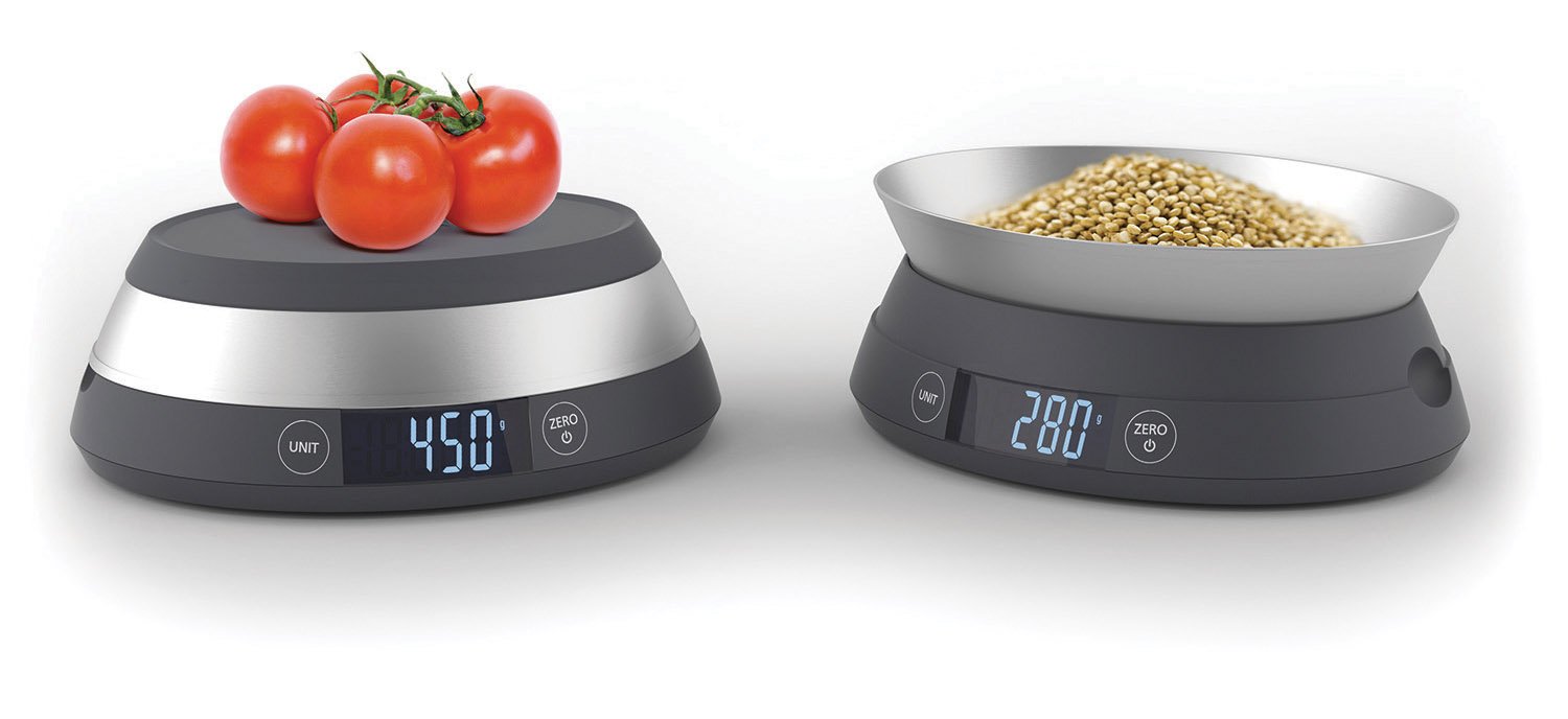 Joseph Joseph 2-in-1 Switch Digital Food Scale with Reversible Lid, 5 Kg (11lb) max capacity, metric and imperial measures - Image 4