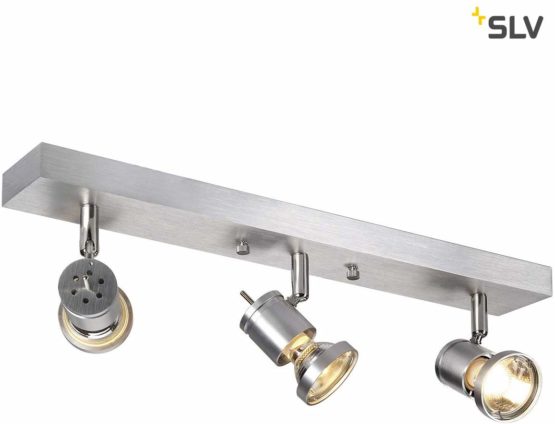 SLV ASTO 3 / Internal Illumination, Surface, Wall-Mounted Light, Ceiling Spotlight / GU10 75W Aluminium, 75 W