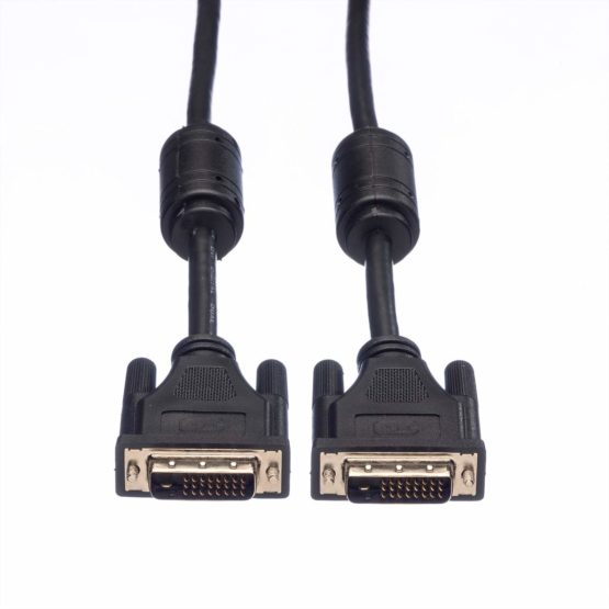 ROLINE DVI Cable | Monitor cable DVI Plug-Plug | Dual Link connection cable Black 15 m - Image 2