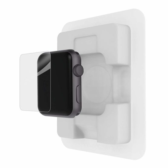 Belkin InvisiGlass 100% Real Glass Screen Protector for 42 mm Apple Watch Series 1, Series 2 and Series 3, includes Easy Install Tray - Image 3