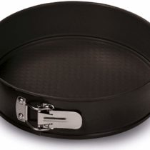 Guardini Gardenia No Drip Springform Cake Tin, Steel, 30 x 30 x 7.3 cm (Black)