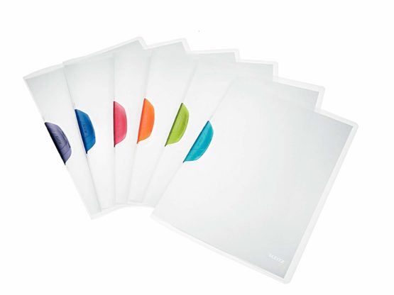 Leitz ColorClip A4 Magic Clip File - Green (Pack of 6) - Image 3