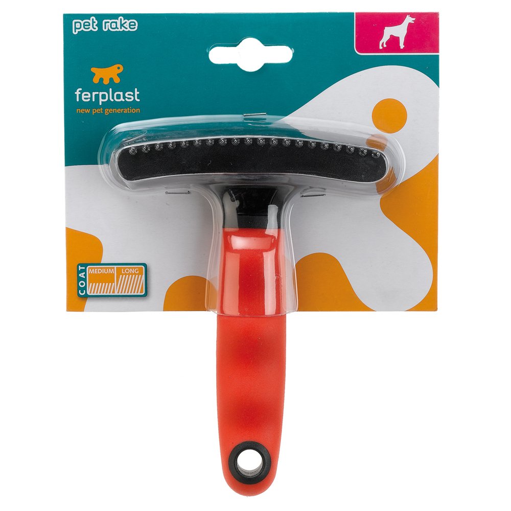 Gro 5846 Dog Rake Comb, 14.8 x 11.4 x 3 cm - Image 2