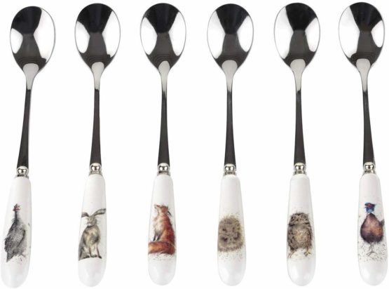 Wrendale by Royal Worcester Tea Spoons S/6