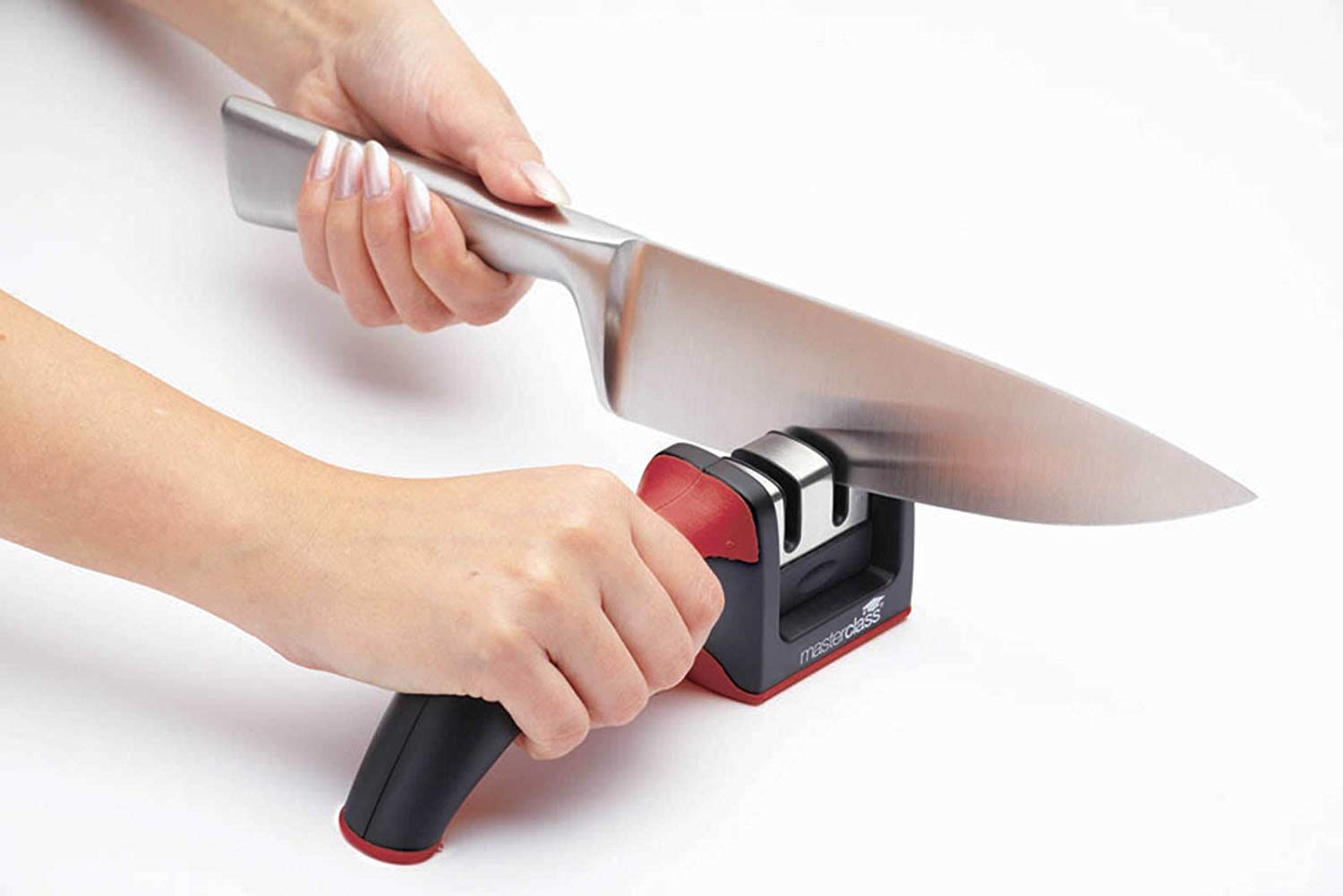 MasterClass 2Stage PullThrough Knife Sharpener and Honer BigaMart