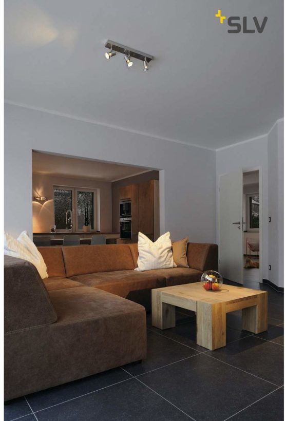 SLV ASTO 3 / Internal Illumination, Surface, Wall-Mounted Light, Ceiling Spotlight / GU10 75W Aluminium, 75 W - Image 4