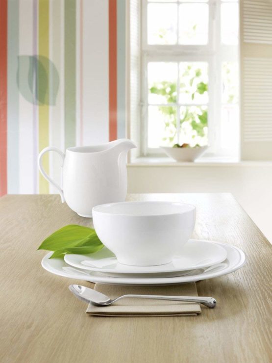 Villeroy & Boch New Cottage Basic Milk Jug, 600 ml, Height: 13 cm, Premium Porcelain, White - Image 2