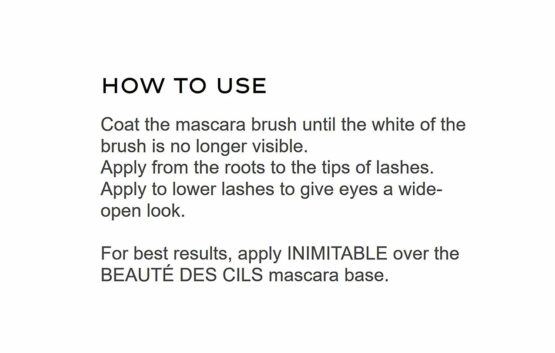 Chanel Inimitable Volume Length Curl separation Mascara Noir Black - Image 4