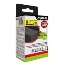 Aquael - Pack of 2 ASAP 300 standard foam filters for aquariums.