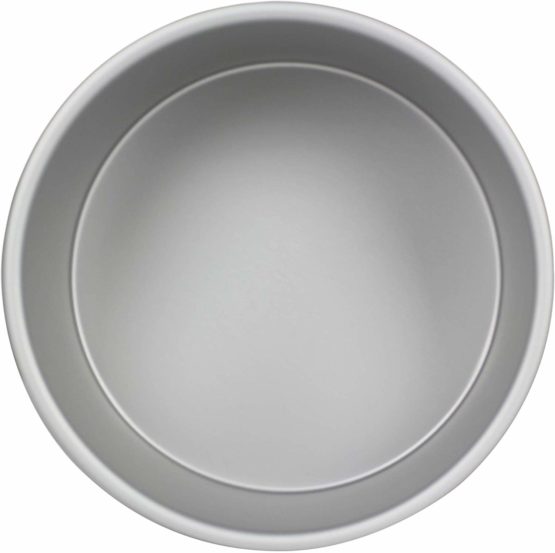 PME RND064 Anodised Aluminium Round Cake Pan 6 x 4-Inch Deep, Silver - Image 2