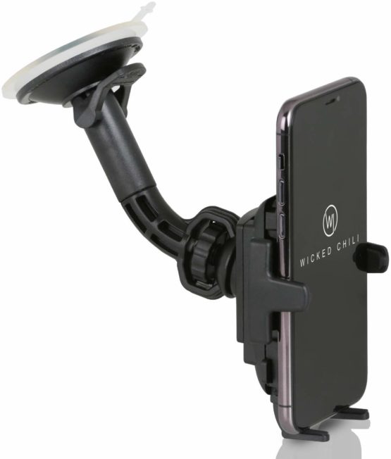 Wicked Chili In-Car Holder Vibration- Compatible with Bumpers and Cases Made in Germany for Apple iPhone 5