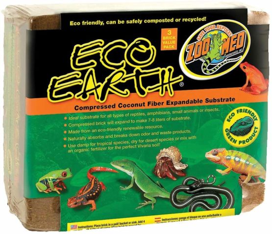 Zoo Med Eco Earth Brick x 3