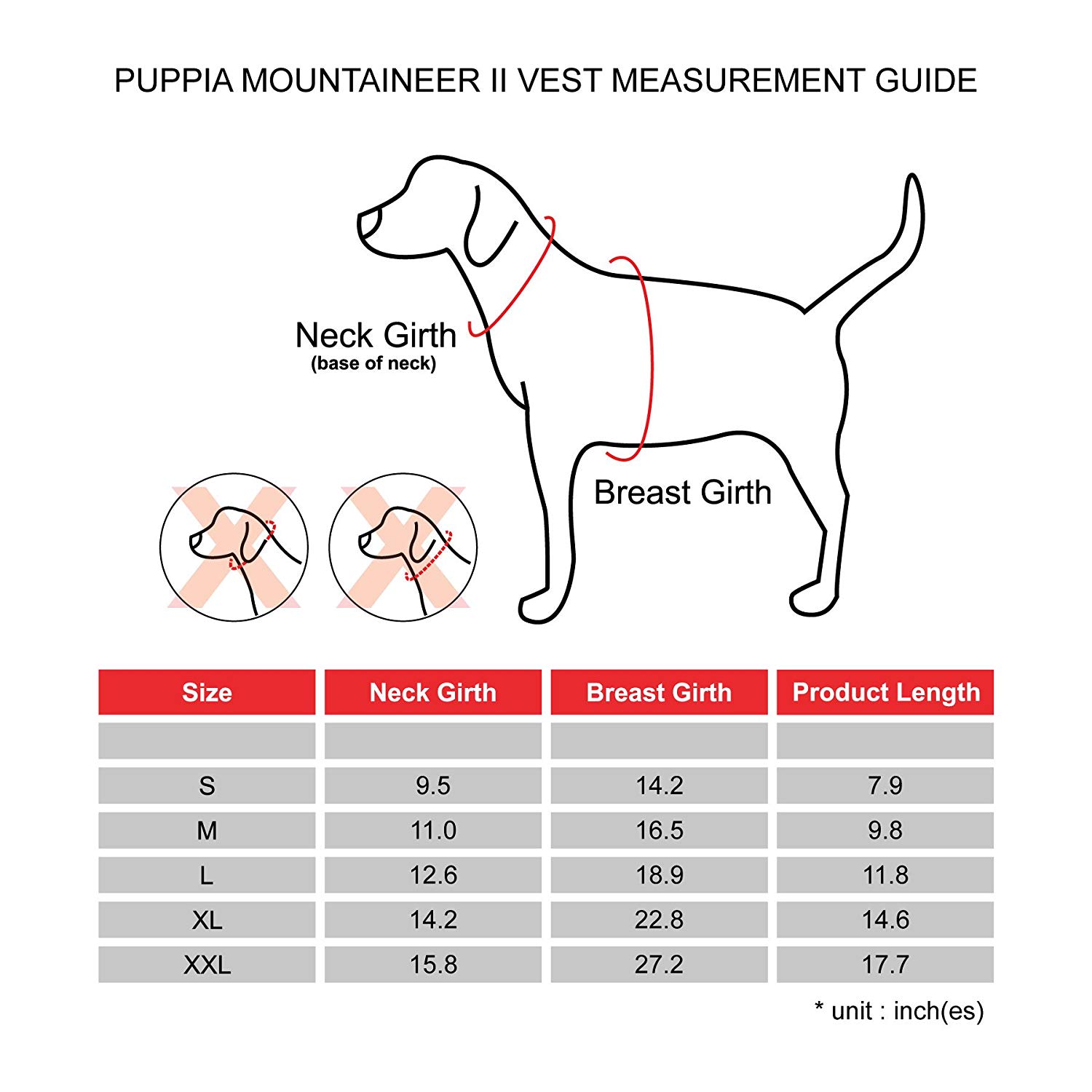 Puppia PAPD-VT1366-RB-XXL Authentic Mountaineer II Winter Vest, XX-Large, Royal Blue - Image 4