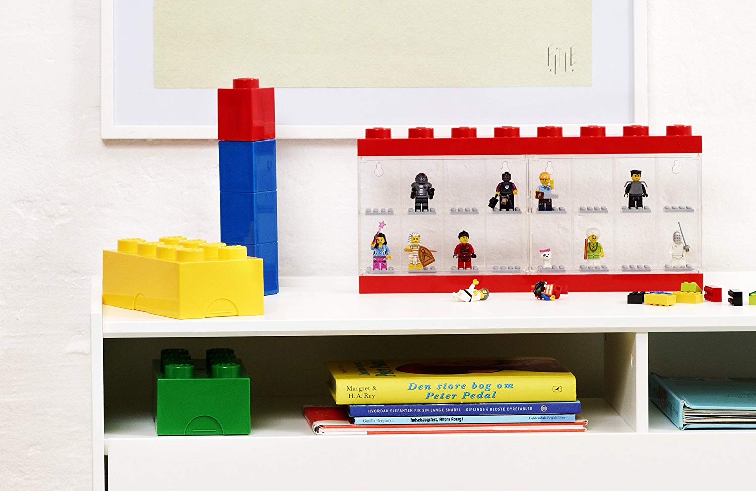 LEGO Lunch Box with 8 Knobs, Food-Grade, Dishwasher Safe, Versatile Storage Container, Pencil Case, Snack Box, 950ml - Image 3
