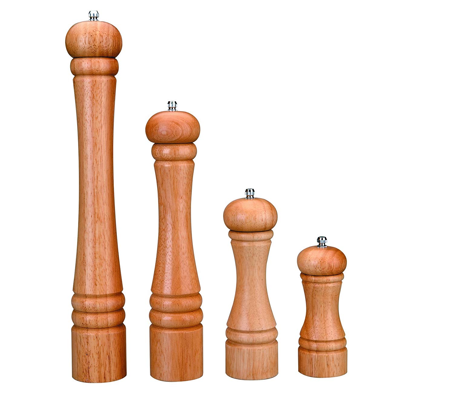 IBILI Pepper Grinder Natural 15 cm, Wood, Light Brown - Image 2