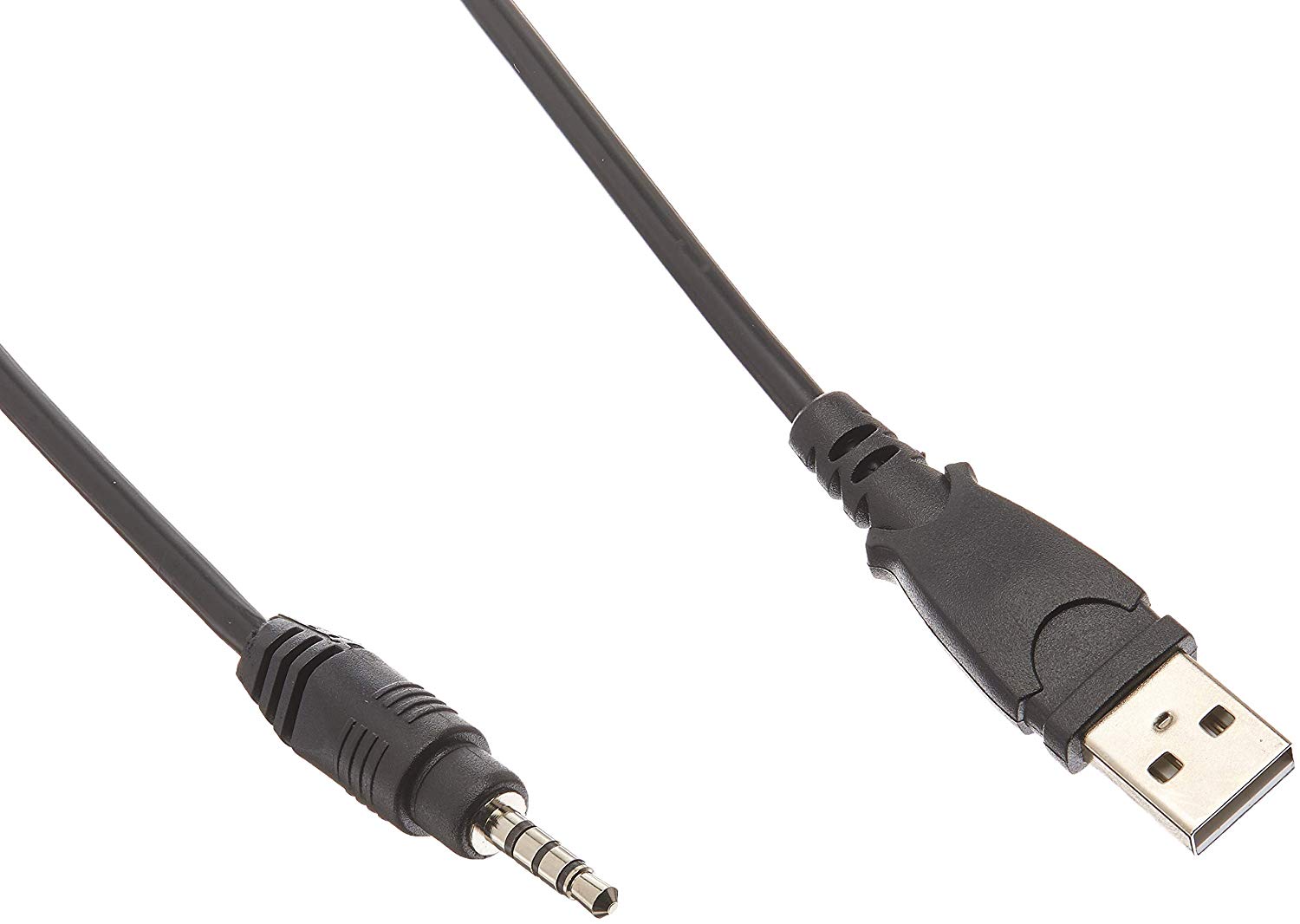Neewer 5 ft 50X USB 2.0 to 3.5 mm Male Audio Stereo Headphone Cable, 50X Audio Cable