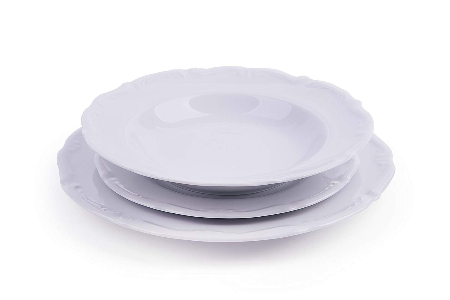 Enjoy Home Tableware 18 Pieces Mademoiselle, White, 20x21x30 cm - Image 2