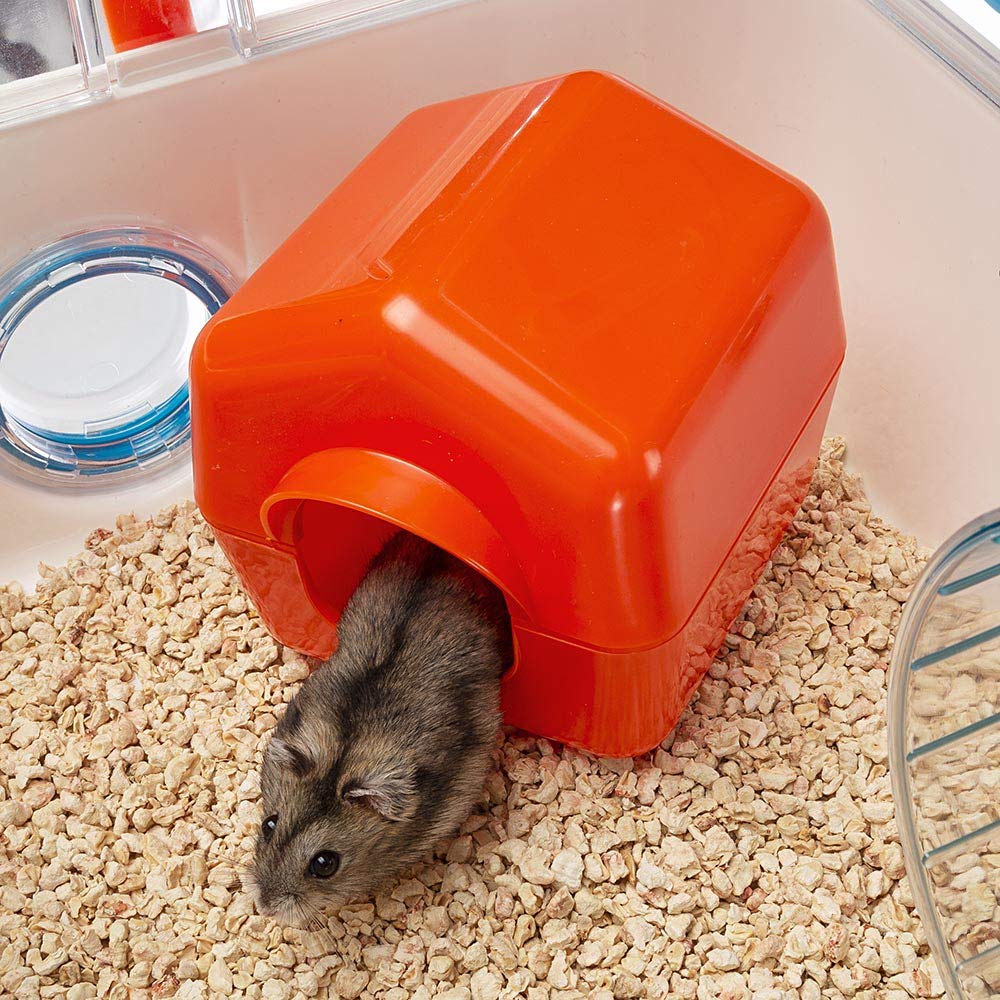 Ferplast COMBI 1 Innovative Hamster Cage, Customizable Habitat, Tunnel System, Interactive Transparent Design - Image 4