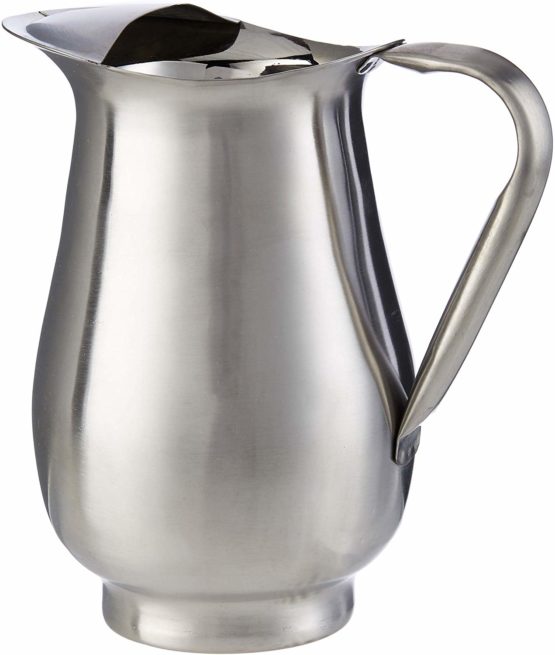 IBILI Water jug 2 l of Stainless Steel, Silver, 22 x 20 x 20 cm