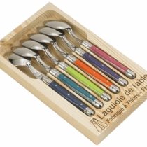 Laguiole Jean Dubost London Mix 97/13154 Set of 6 Coffee Spoons