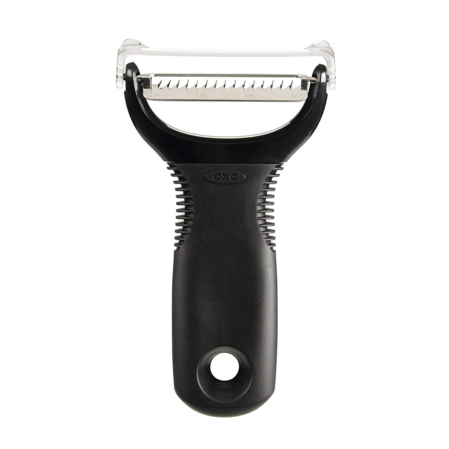 OXO 719812003665 Good Grips Julienne Peeler , Silver/Black