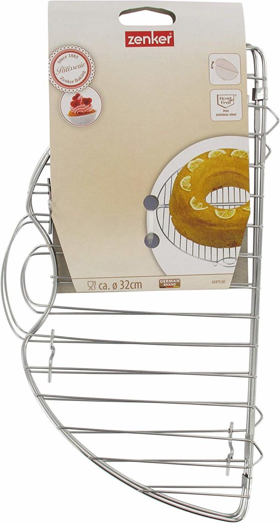 Fackelmann - 42475 - Cake Cooling Rack - Stainless Steel - Diameter: 32 cm - Image 2