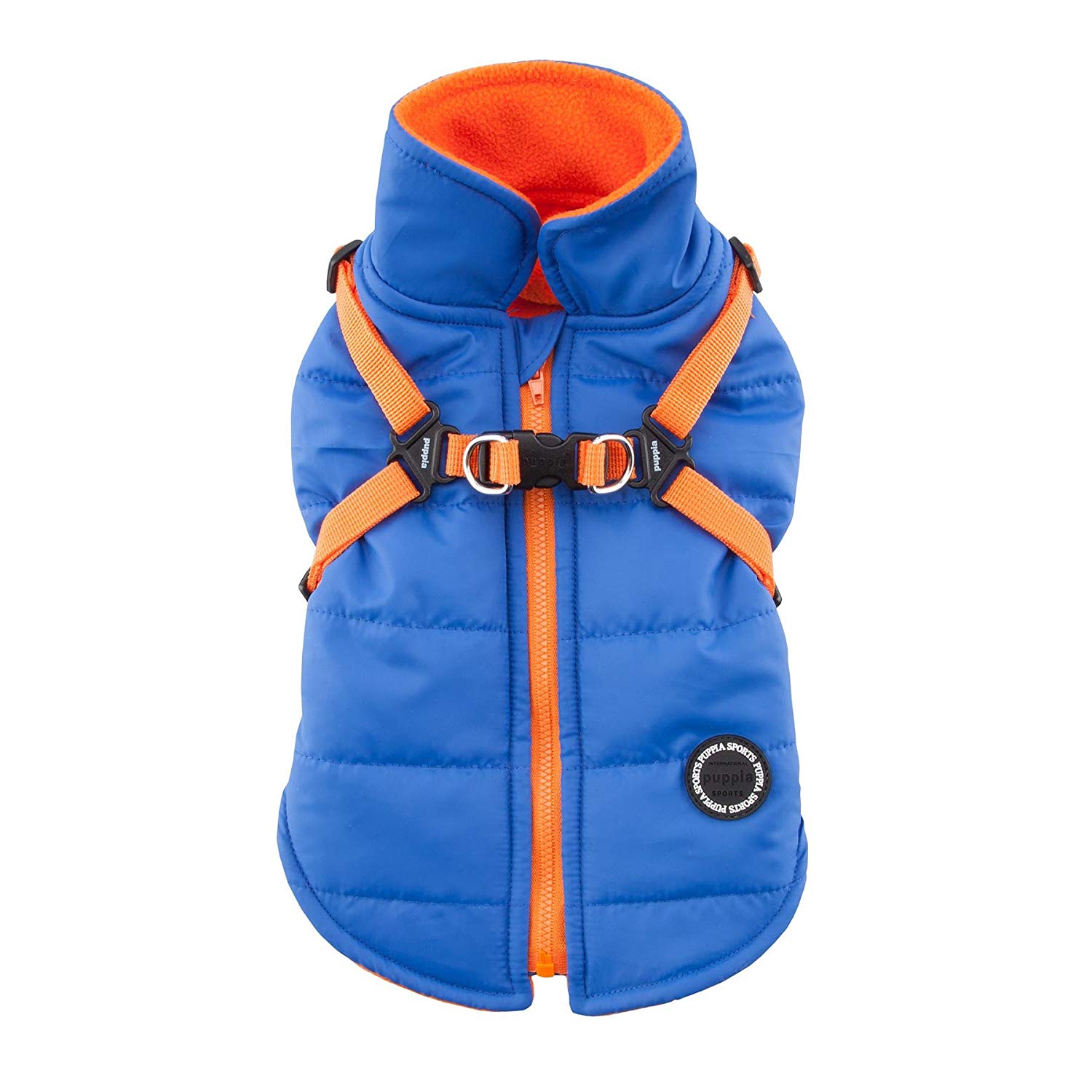Puppia PAPD-VT1366-RB-XXL Authentic Mountaineer II Winter Vest, XX-Large, Royal Blue