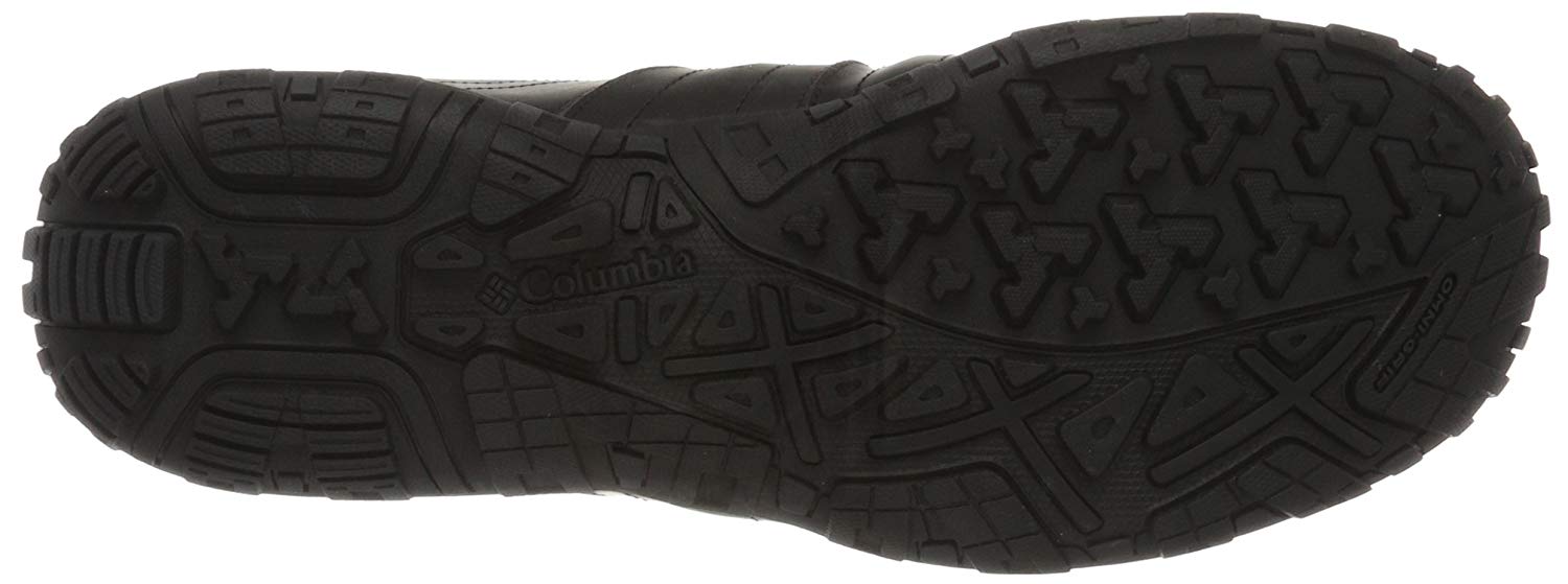 Columbia Woodburn 2 Low Rise Hiking Shoes for Men Black (Black/Goldenrod), 7 UK, Black White - Image 4