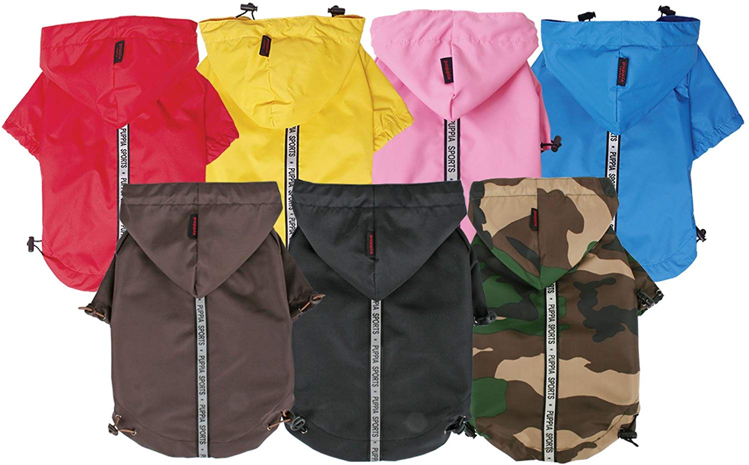 Puppia Base Jumper Raincoat For Dogs - Dog Jacket, Yellow, 4XL - Image 2