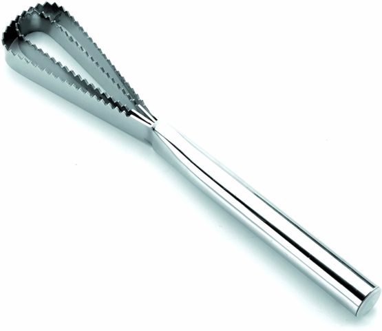 LACOR 18/10 Stainless Steel Fish Scraper, Silver, One Size, 27 cm