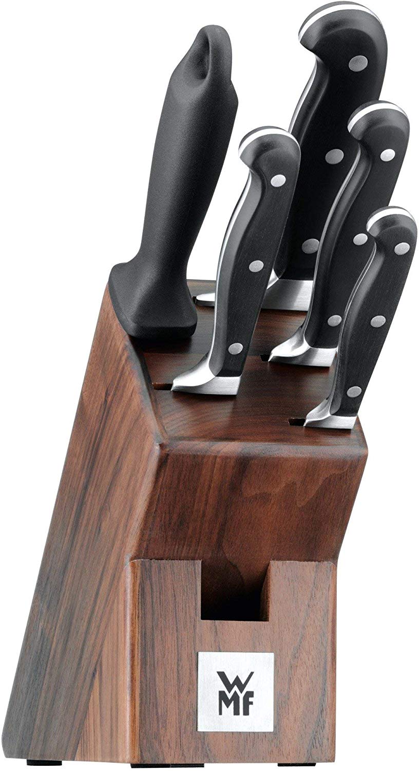 WMF Dark Walnut Empty Knife Block BigaMart