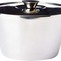 IBILI 651620 Pudding Mould with lid 20 cm of Stainless Steel, Silver