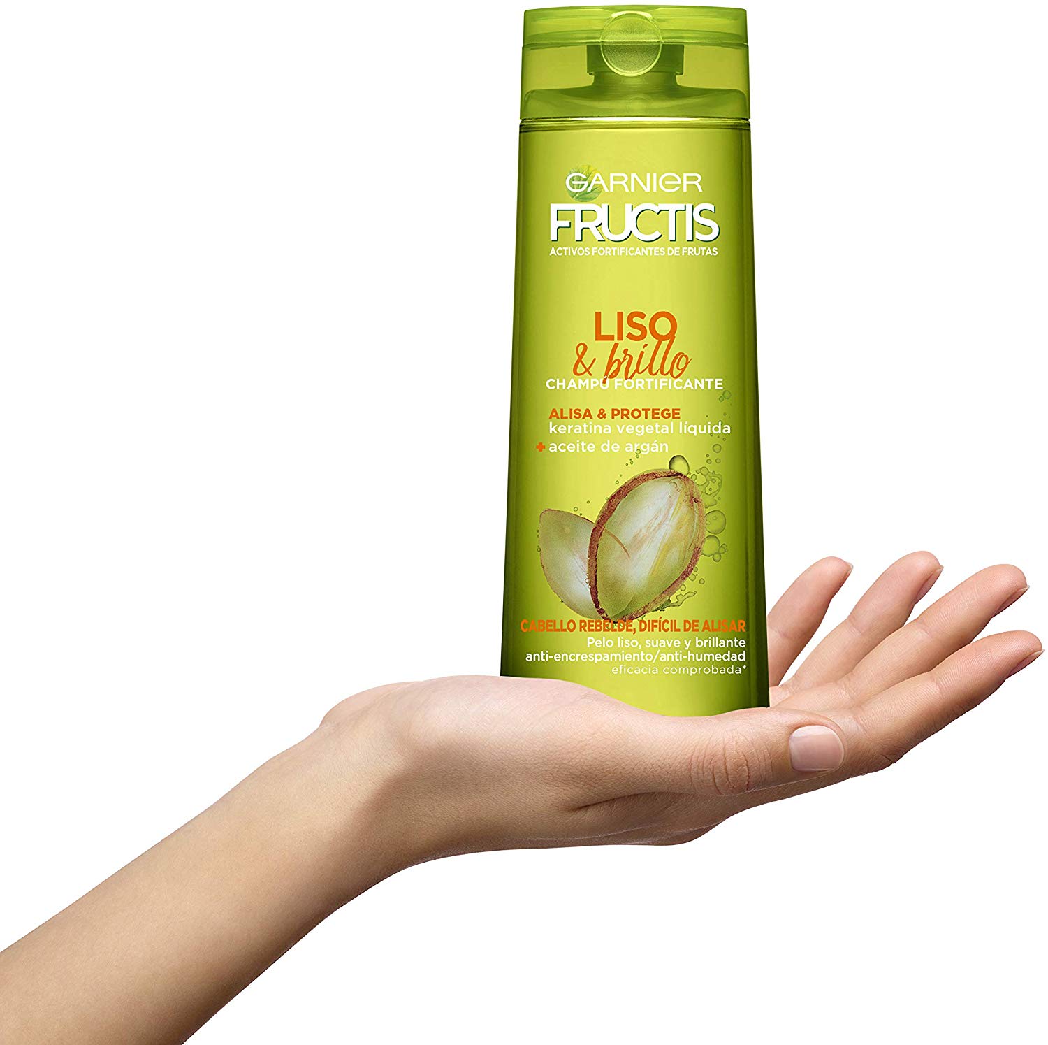 Garnier - Fructis Shampoo Hydra Smooth 72h 360 ml, 360 ml (Pack of 1) - Image 3