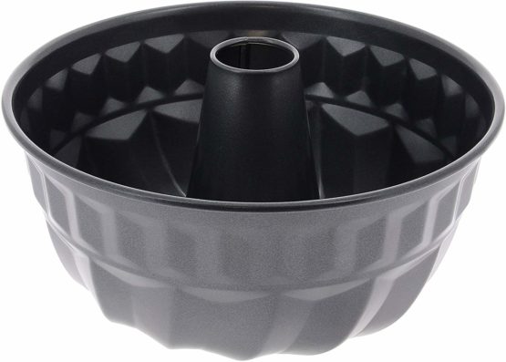 DE BUYER Non-Stick Kougloff Mould, 22 cm, Steel, Grey, 19.81 x 16.79 x 10.1 cm