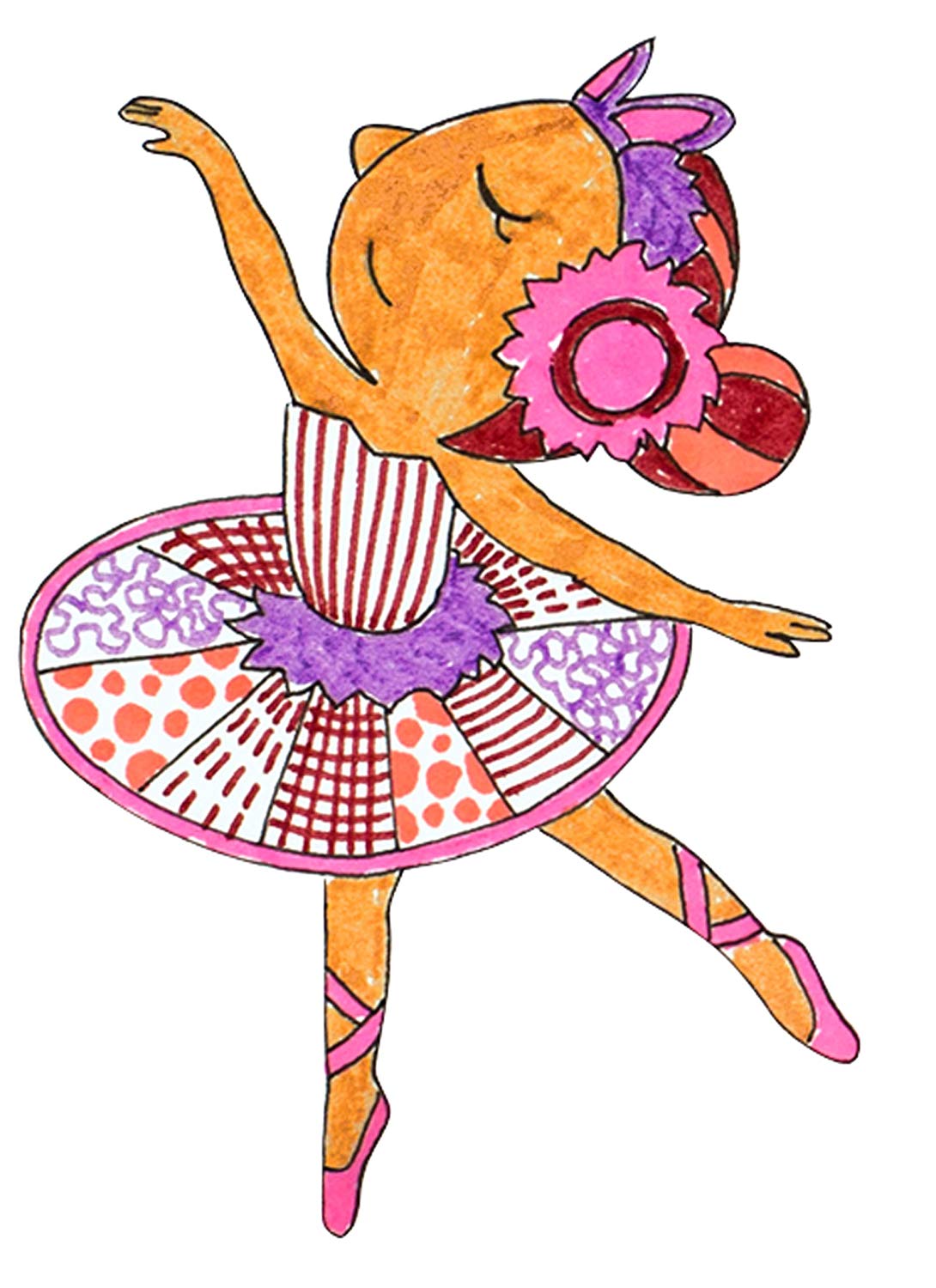 Faber-Castell 33 Connector Felt Tip Pen in Ballerina Box, multicoloured - Image 3