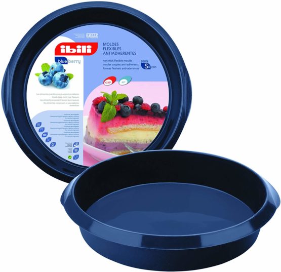 IBILI Pie Mould Blueberry 20x5,5 cm Silicone, Blue, 20 x 20 x 5.5 cm