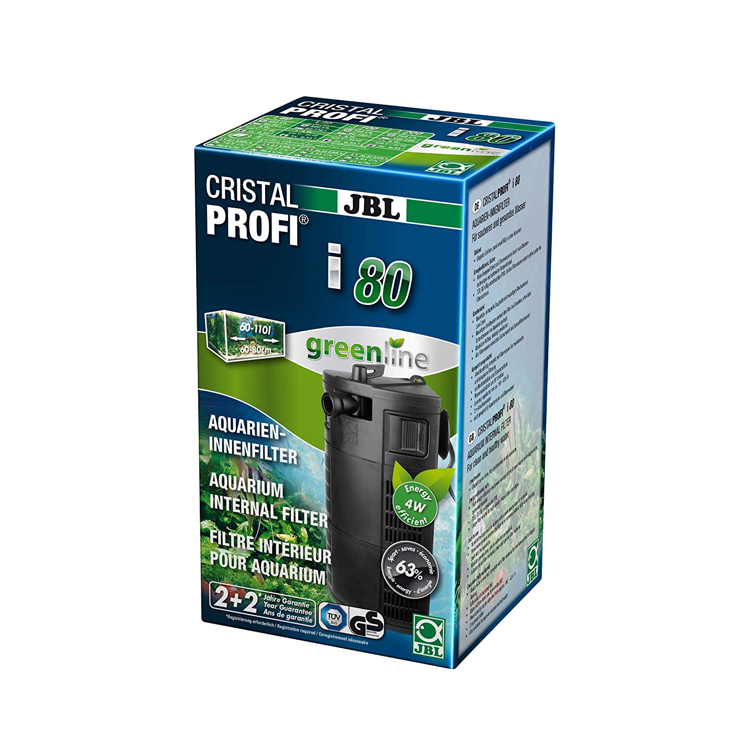 JBL CristalProfi i80 greenline, Sand, X-Large