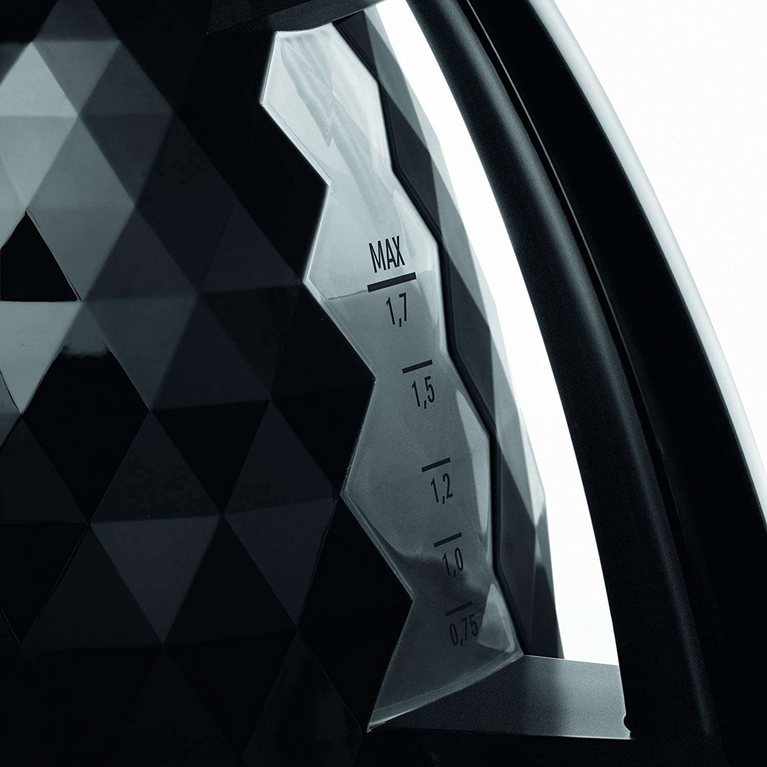 De'Longhi Brilliante Kettle, anti-scale filter, 1.7 Liters, 360° swivel base, KBJ3001BK, Black - Image 2